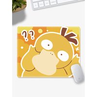 Children's Anime PU Leather Mouse Pad Duck Mouse Pad Small Pokémon Squirtle Dragon Desk Pad Non-Slip Edge Lock Office Supplies