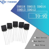 100PCS S9012 S9013 S9014 S9015 S9018 TO-92 9012 9013 9014 9015 9018 TO92 new triode transistor IC