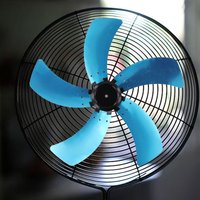 18 Inch Fan Blade Household Aluminum 5-blade Electric Fan Blade With Nut Cover Base High Temperature Resistance Low Noise