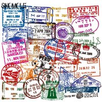 AliExpress SIKOMOLE 50PCS Transparent Retro Postmark Sticker For DIY Toy Notebook PC Skateboard Bicycle Car Motorcycle Decal Graffiti Sticker