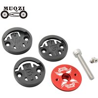 MUQZI Computer Mount For Garmin Bryton Wahoo Handlebar Stem Top Cap Bike Computer Mount Adapter Base