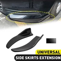 1Pair Car Bag Corner Bumper Spoiler Front Rear Lip Anti-Collision Universal Car Side Skirt Anti Collision Rear Corner Accessory