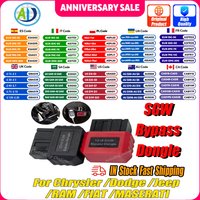 OBD2 Security Gateway Adapter For FCA Adapter OBD2 Diagnostic For Chrysler/Dodge/Jeep/RAM/FIAT/MASERATI 12+8 SGW Bypass Dongle