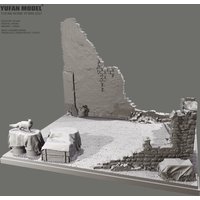 YUFAN MODEL1/35 Resin figuer model kits DIY self-assembled YFWW-2227