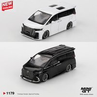 MINIGT 1/64 Toyota Alphard Vellfire 40 KUHL MGT01179-CH Cars Alloy Diecast Metal Model Kids Toys Boys