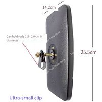 New 25x14cm Car Truck Front Wheel Mirror Side Mirror Blind Spot Rearview Mirror Wide reverse parking mirror wide-angle mirror