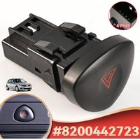 Car Emergency Hazard Lights Warning Switch Button for Renault Clio II MK2 Hatchback 2001-2006 8200442723 82000060036 8200634256