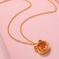 Cute Cartoon Animal Cat Frog Teddy Bear Children's Necklace