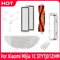 For Xiaomi Mijia 1C / STYTJ01ZHM Robot Vacuum Cleaner Hepa Filter Main Brush Mop Cloth Replacement Kits Parts Accessories