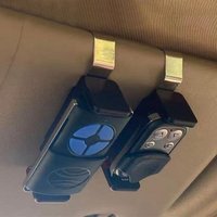 45-67mm for Garage Door remote control Adjustable Clips Stand Support Car Sun Visor Clip Holder Mount Stand