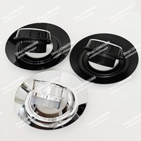A0004001100 147mm/90mm Aluminiowe Emblematy Samochodowe Kołpaki Dekielki Piasty Koła Oddzielne Do C190 AMG GT/GTS C63 E53 G63
