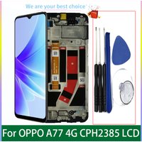 6.56" For OPPO A77 4G LCD Display Original With Frame Touch Screen Models CPH2385 Panel Digitizer Replacement Parts