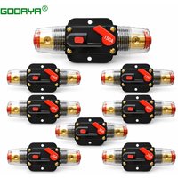AliExpress ZRGAE Circuit Breaker 12V 24V 20A 30A 40A 50A 60A 80A 100A Auto Car Bike Stereo Audio Solar Energy Circuit Breaker Reset Fuse Inverter