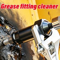 Hochleistungs-Spaltfett-Zerk-Fitting-Reinigungswerkzeug für die Wartung von Auto-, Traktor-, Bagger-, Landwirtschafts- und Baumaschinen