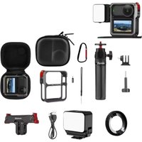 Flymile for DJI Osmo Nano LED Light Aluminum Alloy Rabbit Cage Protective Shell Expansion Frame Quick Release Housing Cold Shoe