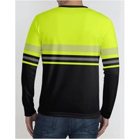 Men's 3D Printed Long Sleeved T-shirt Breathable Casual Sportswear Essential For Spring And Autumn Fitness Round Neck Top
