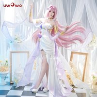 LAST BATCH UWOWO Elysia Cosplay Game Honkai Impact 3: Elysia Gown Fanart Cosplay Costume Halloween Costume