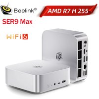 Beelink SER9 Pro/Max AMD Ryzen 7 H255 32GB LPDDR5X RAM 1TB NVMe SSD Type C Wifi6 BT5.2 Gaming PC SER9 HX370 SER8 8845HS 8745HS