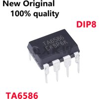 10/PCS New Original TA6586 DIP8 DC bidirectional motor driver chip In Stock
