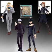 GSC Genuine FIGMA Anime Figure Nanami Kento & Gojo Satoru & Nobara Kugisaki & Megumi Fushiguro Action Figure Toys for Boys Kids