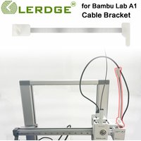 LERDGE Easy Install for BambuLab Wire Drag Chain Cable Guide for Bambu Lab A1 3D Printer Cable Management Upgrades