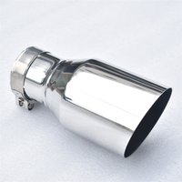 SEBRING Exhaust Tip 2.5 inch Inlet 4 inch Outlet 7.5" Long 304 Stainless Steel 2.5" to 4" Diesel Exhaust Tailpipe Tip Do