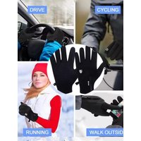 AliExpress Winter Skiing Gloves Unisex Touch Screens Non Slip Outdoor Cycling Gloves Waterproof Cold Resistant Climbing Hiking Accessory