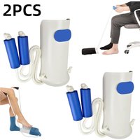 2Set No bending Sock Aid Easy On and Off Stocking Slider Donner Pulling Assist Device Sock Helper Aid Tool Portable Sock Wearing