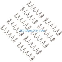 U75B 10Pcs Stainless Steel Scroll Wheel Repair Springs for G500 G502 Various Ergonomic and Gaming Mouse Models