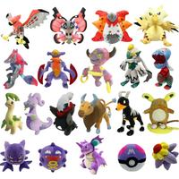 Pokemon Plush Toys Bayleef Zeraora Greninja Goodra Salamence Snom Garchomp Zapdos Swampert Anime Figures Kid's Xmas Birthday