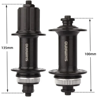 SHIMANO TX505 Front Rear Hub 8 9 10 Speed MTB Mountain Bike Center Lock Disc Quick Release Original Parts