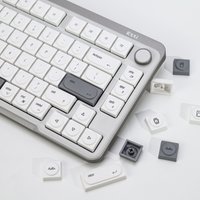 KBDiy Doys Keycaps Retro MAC Style 1353 Keycap PBT Simple For 60 DIY Gaming Low Profile Mechanical Keyboard Cherry MX Switches