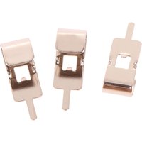 50Pcs Spring Steel 18650 Battery Clip 18650 Batteries Holder Battery Contact