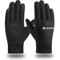 AliExpress Gloves for autumn and winter outdoor cycling, men's full finger warmth, autumn and winter fitness touch screen hiking