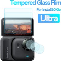 Screen Protector for Insta 360 Go Ultra Tempered Glass Camera Lens Screen Protector Film for Insta 360 Go Ultra Accessories Set
