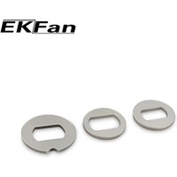 EKFan Stainless steel DIY Washers 7x4MM 8x5MM Suit For Bastcast Reel Carbon Handle Parts