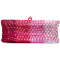 Women's Sparkling Rhinestone Dragonfly Evening Clutch Bag Glamorous Beaded Design for Parties & Events Can be matched with shoe