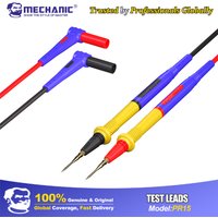 MECHANIC RP15 Interchangeable Multimeter Probes 0.1mm High Precision Needle Tip 20A 1000V Flame Retardant Silicone Test Leads
