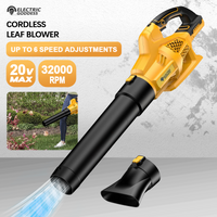 Machine de tempête d'élimination de feuilles de cour de ventilateur sans fil de 32000 tr/min pour des outils électriques de maison et de rue pour la broche de batterie de 20V de Dewalt