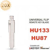 10/20pcs 52# HU133 HU87 HU133R Metal Uncut Blank Flip Remote Key Blade For Suzuki Swift for keydiy KD xhorse VVDI JMD No. 52