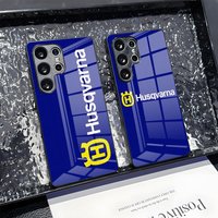 Motorcycle Brand HusqvarnaEs -S Phone Case For Samsung S 25 26 24 23 22 21 Ultra 10 Plus A16 Pro Fe 20 Note 34 S30 Glass Shockpr