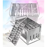 40Pcs Fruit Shape Stainless Steel Ice Lolly Mold DIY Ice Cream Popsicle Mould with Stick Holder