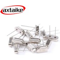 10PCS 4 6 8 10 11.0592 12 13.56 16 18.432 20 22.1184 24 25 27 30 32 MHZ HC-49S DIP Quartz Crystal Resonator Passive Oscillator