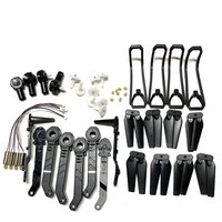 E88 Teng1 E88pro RC Drone S89 Quadcopter Spare Parts Arm Propeller Blade Guard Gears Engine Replacement Accessories