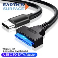 SATA to USB3.0 Cable USB Type C to SATA III Hard Driver Adapter 2.5 Inch External HDD SSD USB C to Sata Cord Connector Converter