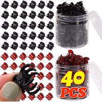 Small Hair Claw Clips for Women Girls Simple Mini Black Transparent Plastic Clips Korean Hairpin Kids Hair Styling Accessories