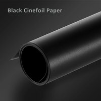 60*45cm Black Film and TV Aluminum Foil Paper Photography Matte Cinefoil Paper Cardboard Photo Studio Accessories