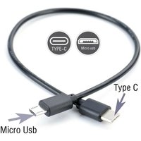 Type C à Micro USB Mâle Sync Charge OTG CHARGEUR Câble Cordon Adaptateur Pour Téléphone Huawei Samsung Usbc Fil