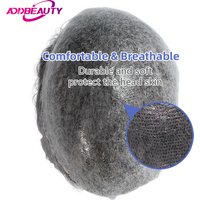 New Men Toupee Indian Human Hair Wigs Thin Skin Full PU 0.12mm Human Hair Wigs With Knots Natural Hairline Indian Hair System