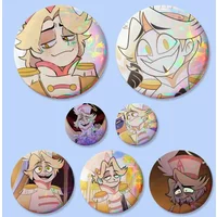 Abel Anime Character Badges Button Round Creative Pin Brooch Badge Bag Decor Accessories Fans Collect Friends Gifts